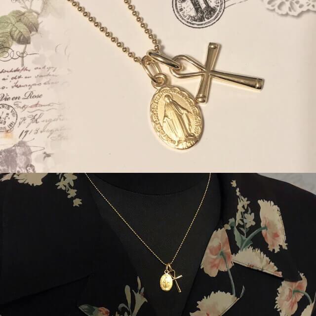 18金 アンククロス エジプト十字架 18k K18 フランス製 18金 アンククロス エジプト十字架 18k K18 フランス製