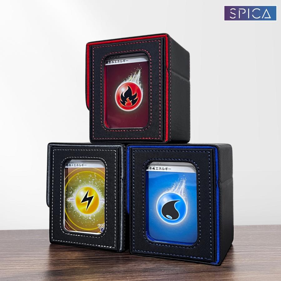 SPICA デッキケース 窓付き トレカケース 推し窓 収納 ケース スリーブ