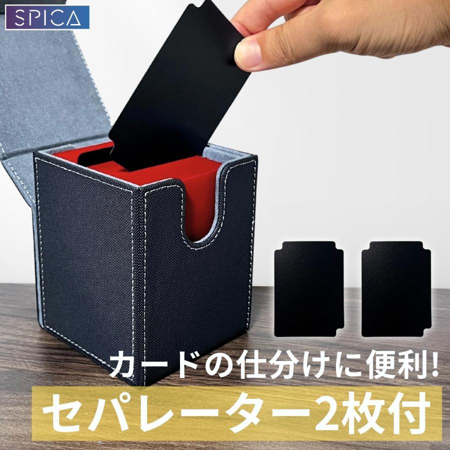 SPICA デッキケース 窓付き トレカケース 推し窓 収納 ケース スリーブ