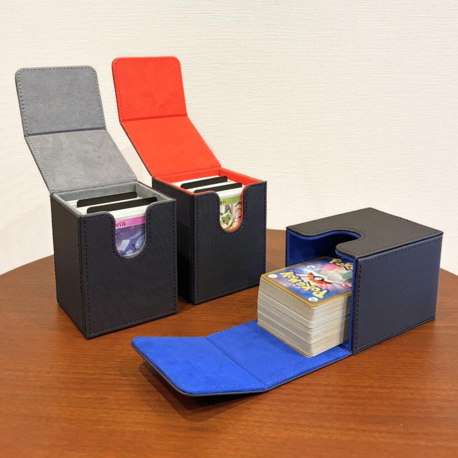デッキケース レザー 220枚 収納 ケース ポケモン 遊戯王 ポケカ デッキケース レザー 220枚 収納 ケース ポケモン 遊戯王 ポケカ