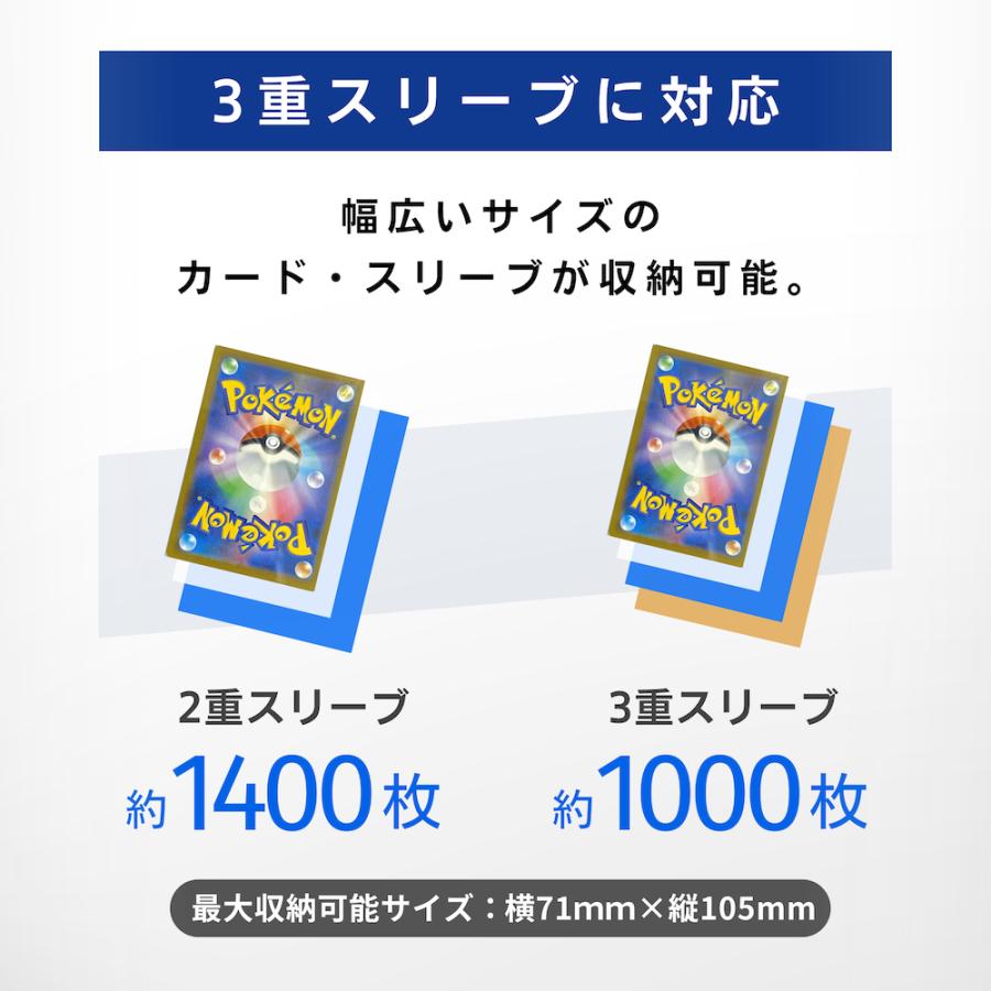 SPICA トレカケース 収納 アタッシュケース デッキケース カード
