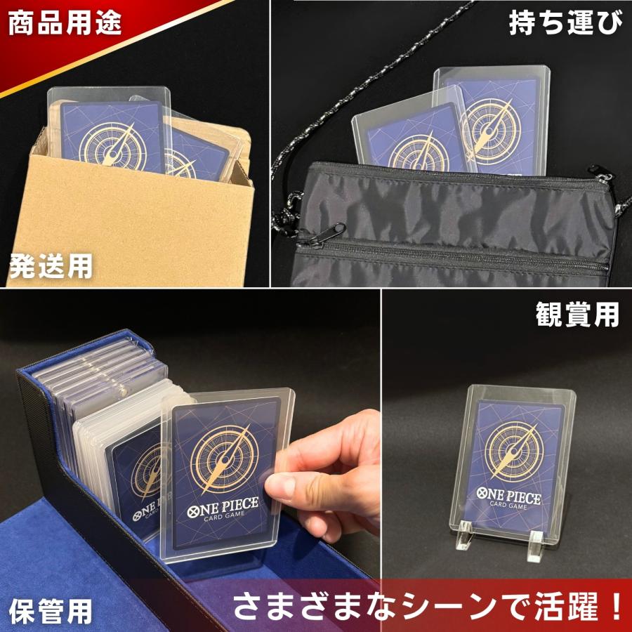 SPICA トップローダー 104枚 硬質ケース カードローダー 35pt クリア