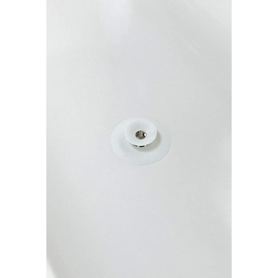 Umbra 排水口カバー ドレインストッパー ヘアキャッチャー ホワイト FLEX 2023464660 浴室用具 umbra 排水口カバー FLEX ドレインストッパー ヘアキャッチャー バスグッズ ホワイト
