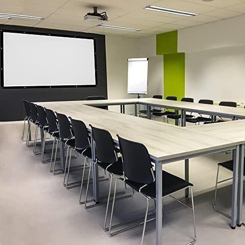 正規品 プロジェクタースクリーン 250インチ サイズ 16：9 携帯式 大きなサイズ 持ち運びやすい 映画スクリーン 屋外屋内用 投影用 会議 教 【M1674780994】(10217円)