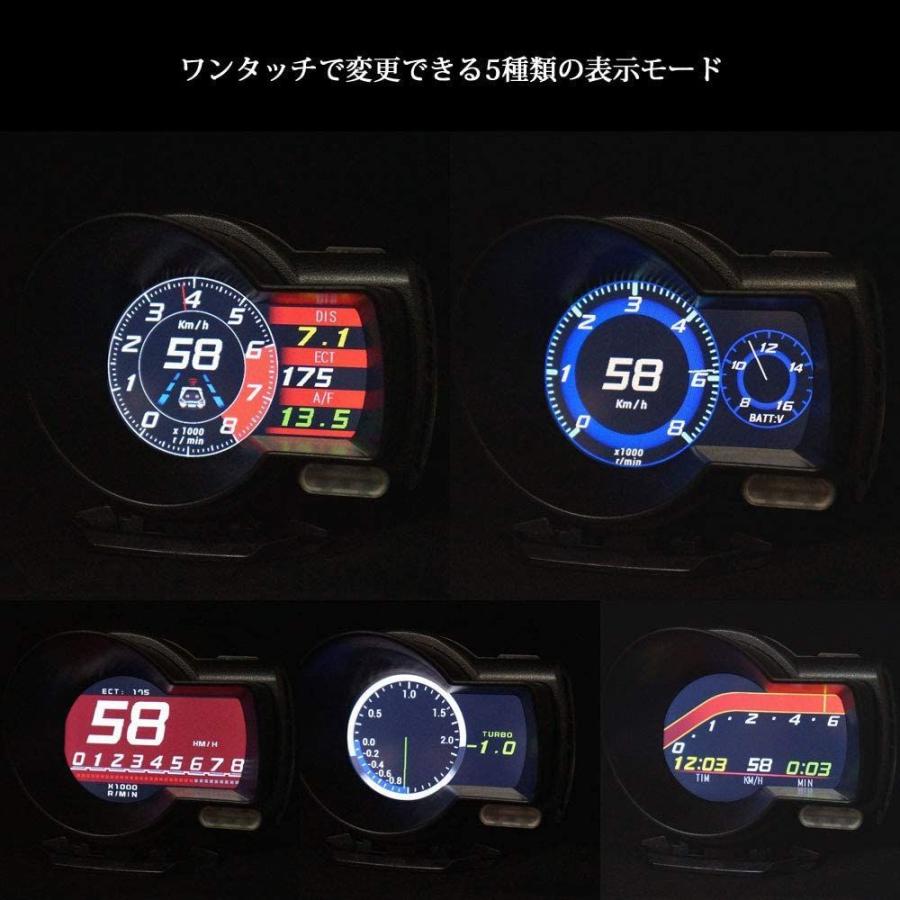 タコメーター Obd2 マルチメーター スピードメーター 後付け 多機能メーター バッテリー電圧 水温計 日本語説明書付き ポン付け 車 X 電圧計 Showbizbeat Com
