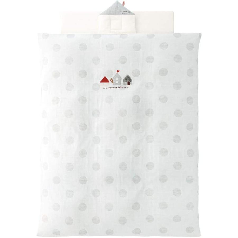 日本製 ベビー布団セット ハウス 赤ちゃんの城 ベビー布団セット ハウス 赤ちゃんの城 サイズ 二重ガーゼ