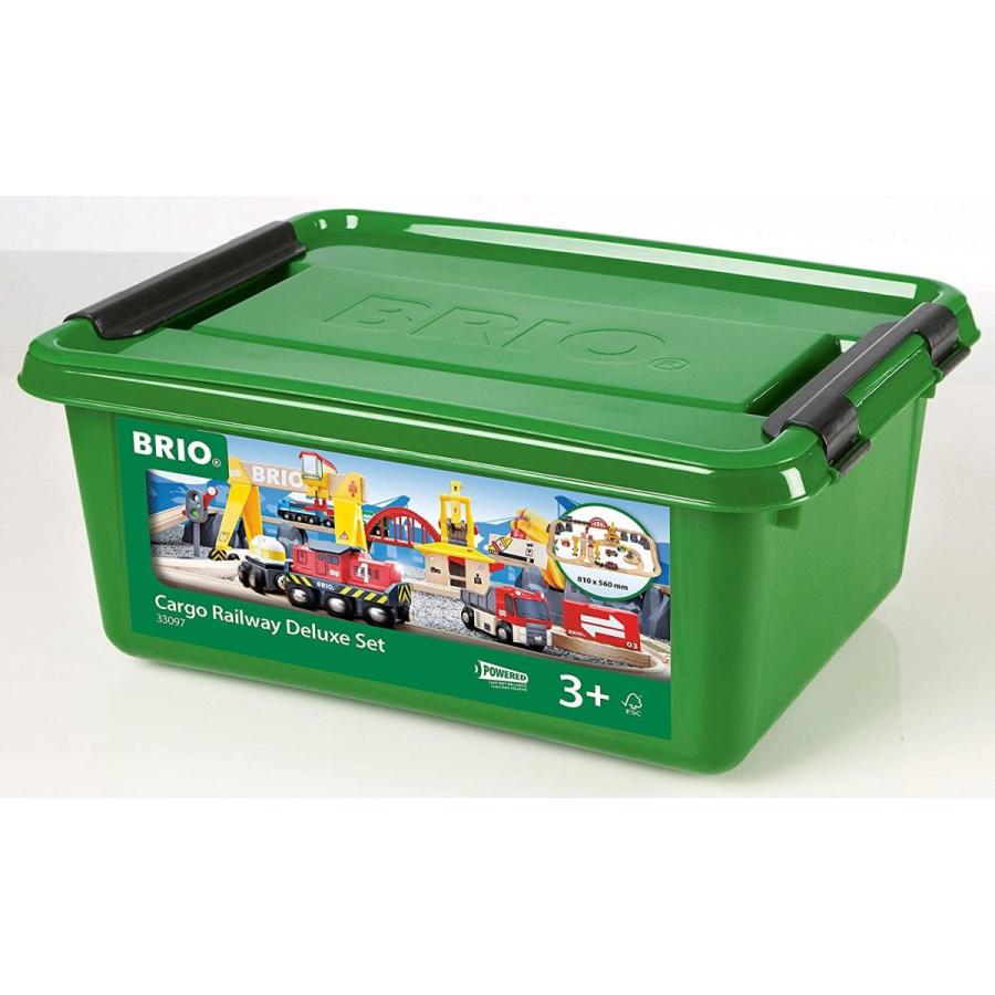 【値下げ・名盤】 BRIO ( ブリオ ) WORLD カーゴレールデラックスセット 全54ピース 対象年齢 3歳~ ( 電動車両 電車 おもちゃ 木製 【1910141879】(11653円)