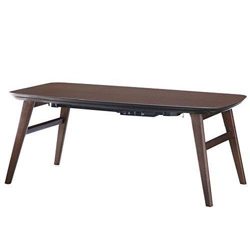 こたつ テーブル おしゃれ 北欧スタイル フラットヒーターこたつ 100x50cm 長方形 ブラウン 当店の記念日