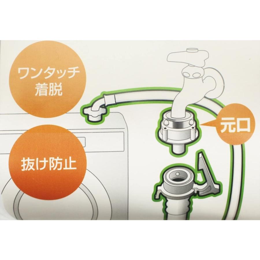 SANEI 自動洗濯機給水ホース 1m PT17-1-1 :20210917013619-00355:スピカ2021 - 通販 -  Yahoo!ショッピング
