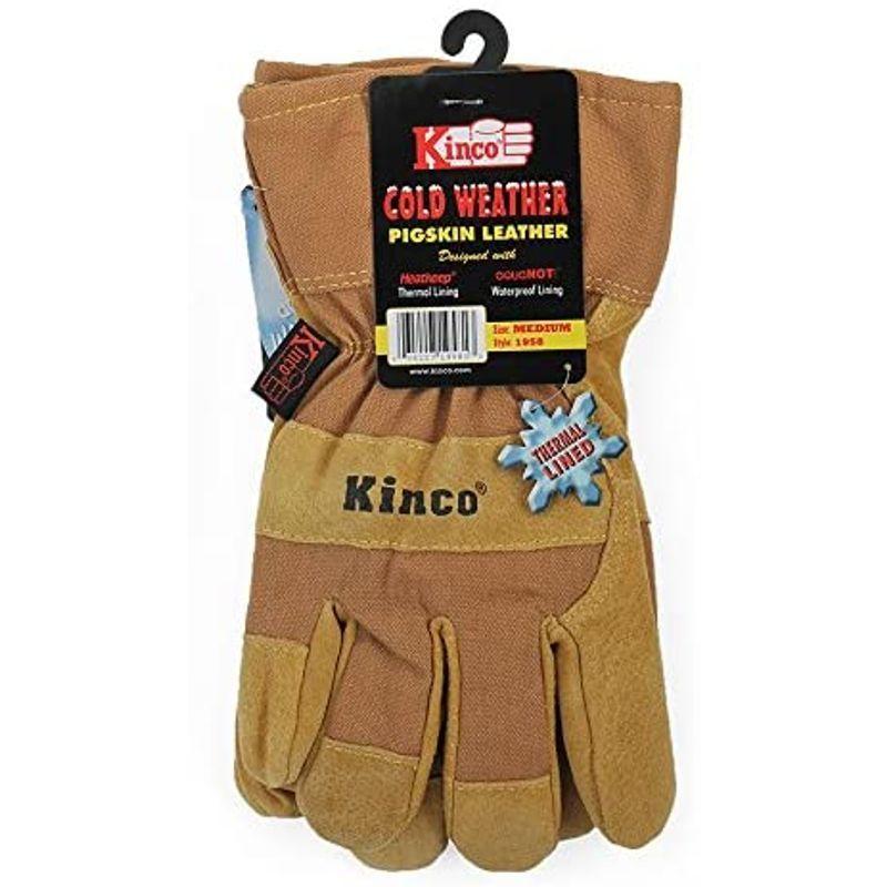 Kinco Gloves Lined Split Pigskin Leather Palm 1958M