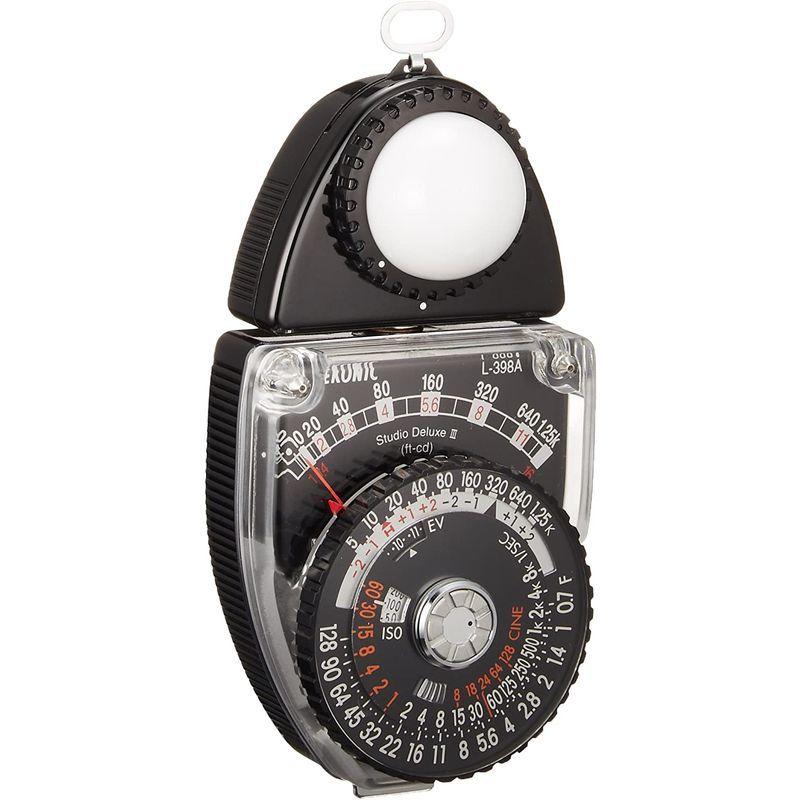 セコニック 露出計 スタジオデラックスIII L-398A 露出計 スタジオデラックスIII 398A サイズ