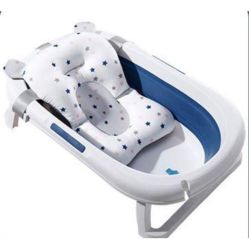 ベビー用バスネット お風呂マット 赤ちゃん 星柄 スポンジ入り お風呂サポート ベビー
