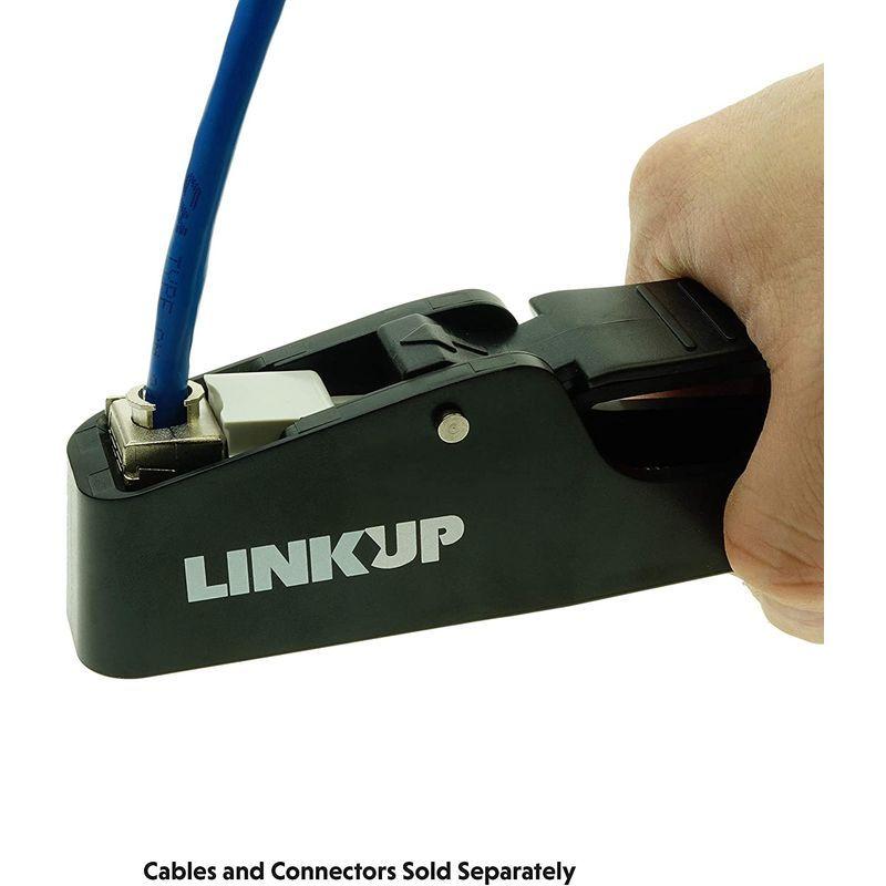 LINKUP Easy 加圧工具 LINKUP Cat8   Cat6A RJ45用 シールド ダイカスト メタル Easy フィールド タ