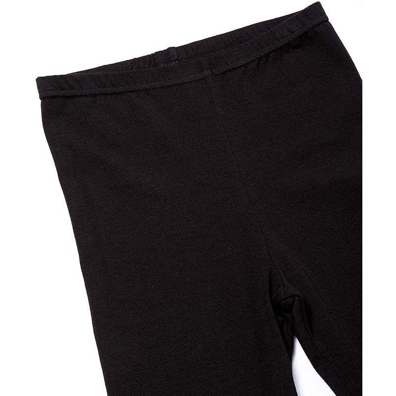 全品最安値に挑戦 くろぱん 綿混 スパッツ 110cm 10分丈 キッズ スクール 制服 通園 オカモト くろぱん 綿混 スパッツ のびのび 10分丈 キッズ スクール 制服 通園 通学 オーバーパンツ 919-901 ブラック 160