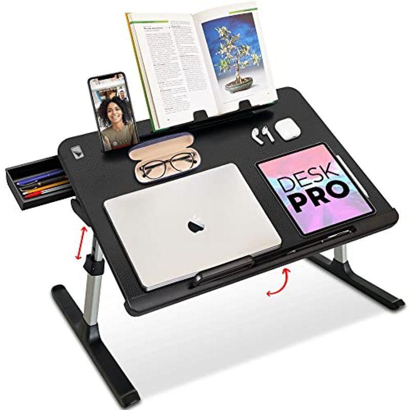 【同梱不可】 ローテーブル 折りたたみ Pro Desk Cases Cooper 高さ調整 (ブラック) 角度 その他テーブル