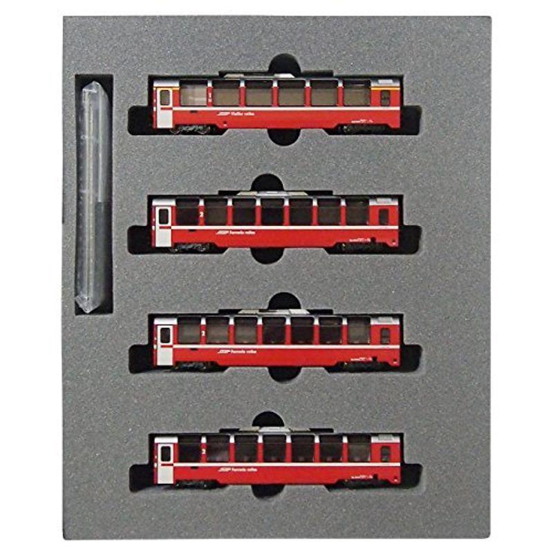 KATO Nゲージ レーティッシュ鉄道 ベルニナ急行 増結 4両セット 10-1319 鉄道模型 客車