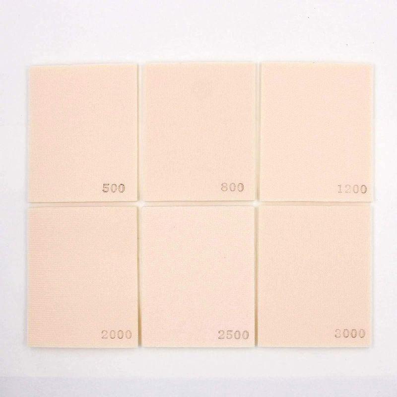 JomMart スポンジやすり スポンジ研磨材 サンディングスポンジ 6種類 セット (#500,#800,#1200,#2000,#250|spica2021|06