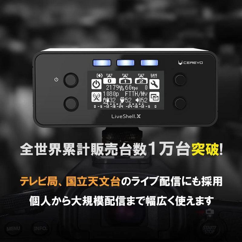 Cerevo LiveShell X PCレス ライブ配信機材エンコーダー