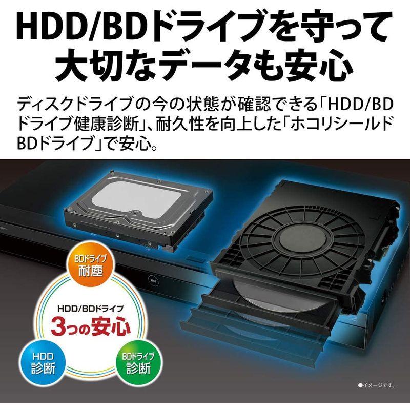 シャープ 500GB 2番組同時録画 ブルーレイレコーダー 2B-C05DW1 連続