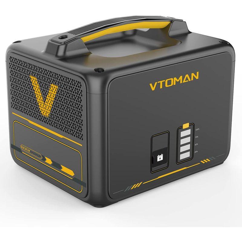 VTOMAN　JUMP　600X　専用容量拡張バッテリー　ポータブル電源　大容量　640Wh　防災グッズ　蓄電池　非常用電源