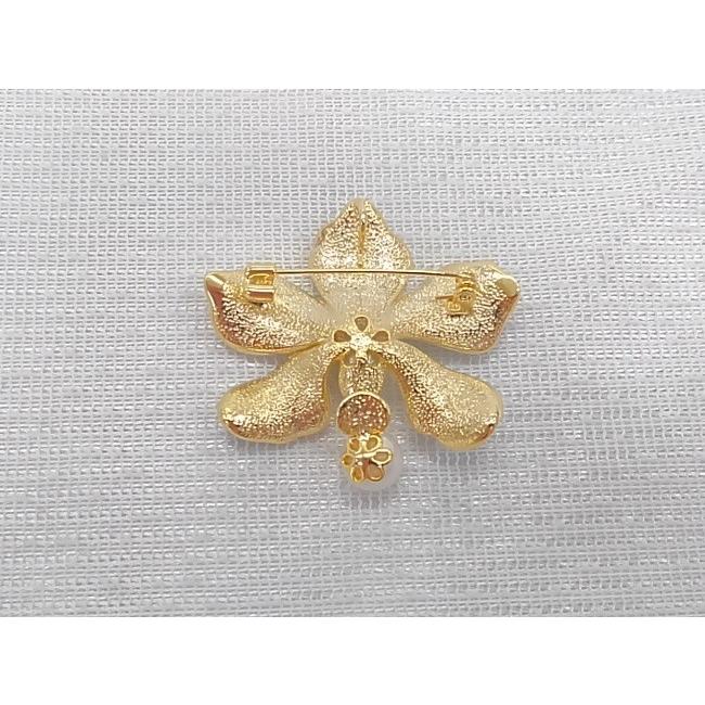 ツジモト真珠のブローチ あこや本真珠 8.5mm ナチュラルバロック