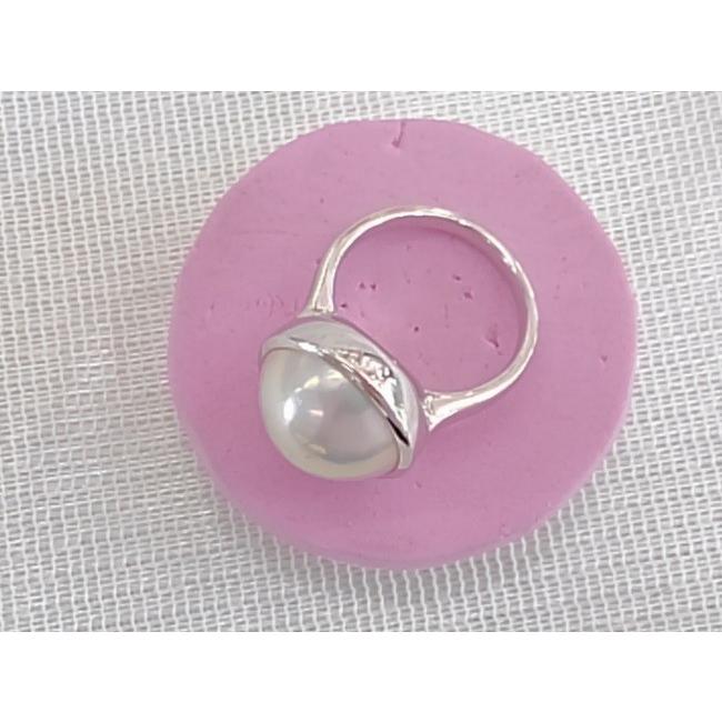 TASAKI（タサキ） マベパール リング SV製 15mm珠 指輪 フォーマル