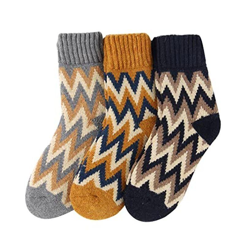 靴下 メンズ 冬 厚手ソックス 防寒 おしゃれ 男性 暖かい靴下 ルームソックス 吸汗防臭 室内 保温 くつした ウールソックス 冬用 最大52 Offクーポン