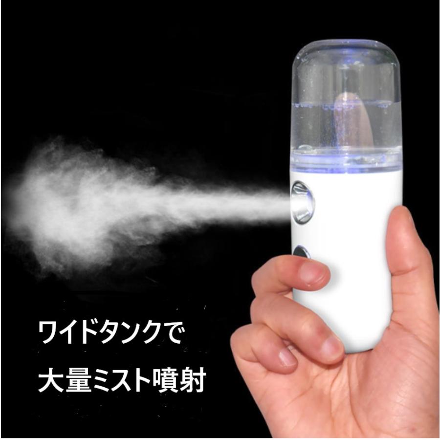 ハンディミスト スチーマー 携帯加湿器 ナノnano 保湿 保水 美肌 毛穴