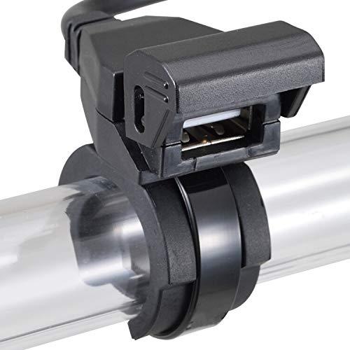 デイトナ バイク用 USB電源 防水 5V/2.1A バッテリー接続 常時通電 USB