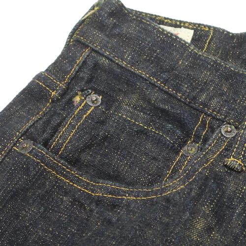 鬼デニム17ozバンピーデニムジーンズ(黄土)「277BUMPY-ODO」 |  | 05