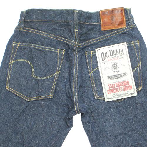 鬼デニム15ozクラッシュドコンクリートデニムジーンズレギュラーストレート「288CCD-GOLV」 |  | 09