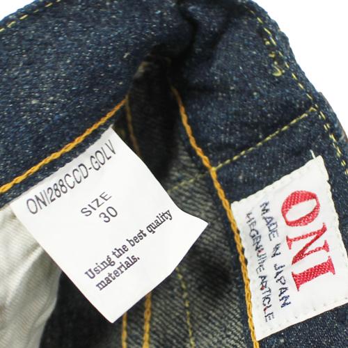 鬼デニム15ozクラッシュドコンクリートデニムジーンズレギュラーストレート「288CCD-GOLV」 |  | 08