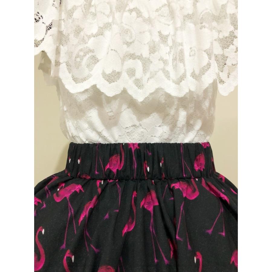 ロックンロール フィフティーズ パニエベルトリボンセットサーキュラースカート 即納】☆♡レオパード柄 50'S 60'スタイル ベルト付きフレア