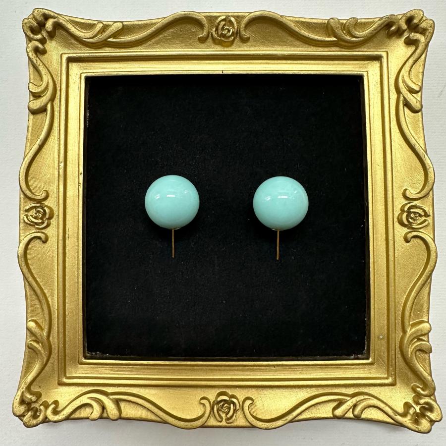 SpiceUp★Groovyオリジナル！10色展開♪キャンディーみたいな大玉ピアス☆★ライトブルー | 