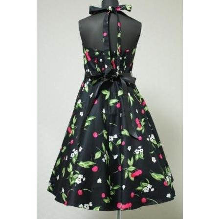 大人チェリーLサイズのみ♪ 50'sサーキュラーワンピース