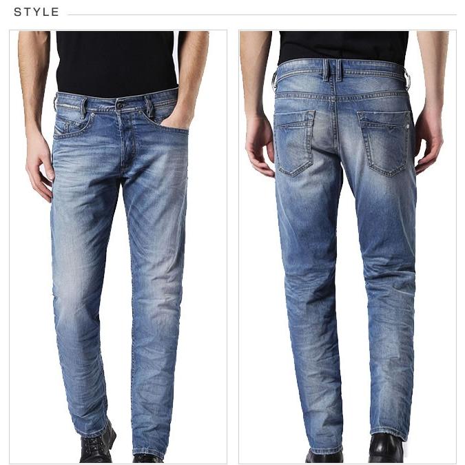 DIESEL AKEE メンズ ダメージジーンズ 加工 W29