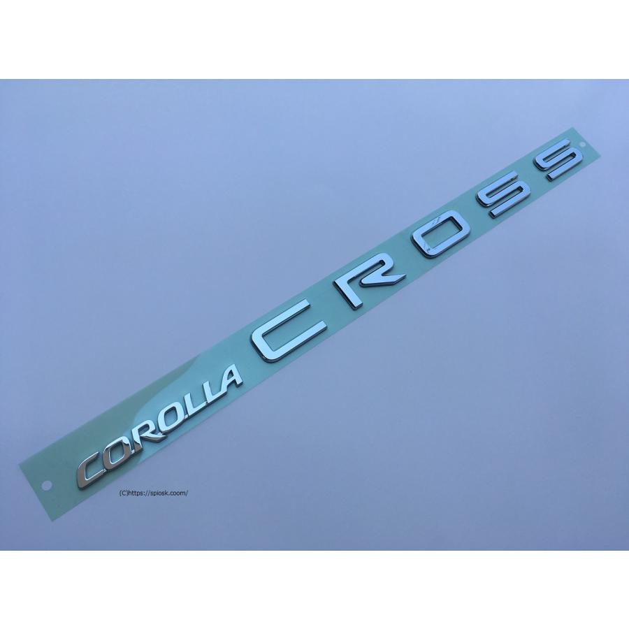 トヨタ カローラクロス 海外仕様 トヨタ純正エンブレム リアエンブレム 