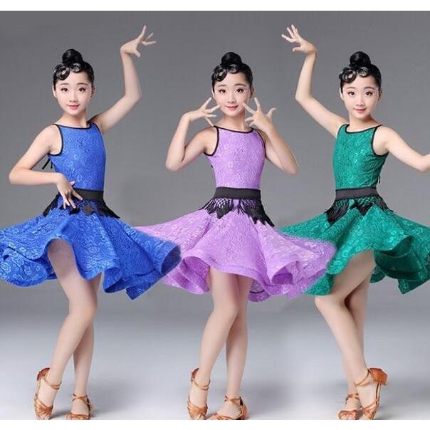 店長お勧め ラテンドレス キッズダンス衣装 演出服 レース ワンピース ジュニア ダンスウェア 社交ダンス モダンドレス 競技着 レッスン着 舞台 ステージ Et Ld59 Spillhope 通販 Yahoo ショッピング