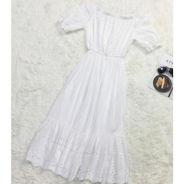 人気新作 春ワンピース マキシワンピース ドレス マキシ丈 春夏 ワンピ シンプル ボヘミア風 白ワンピース 刺繍 パーティードレス Lyq04 Spillhope 通販 Yahoo ショッピング