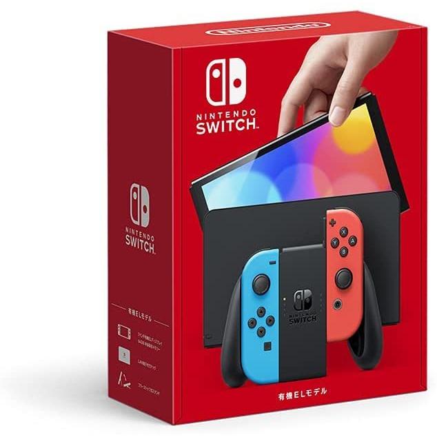 Nintendo Switch Switch(有機ELモデル) Joy-Con(L) ネオンブルー/(R