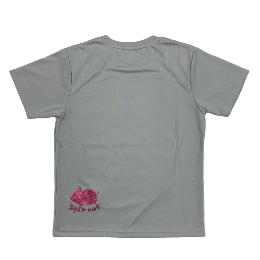 ＊＊レビューを書いてメール便送料無料＊＊　スピンアウト　ドライTシャツ　ミニブタ　メンズレディースM〜XL　テニスウエア |  | 06