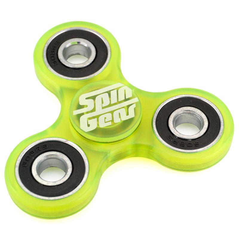 スピンギアスピナー HQトランスルーセントカラー ハンドスピナー