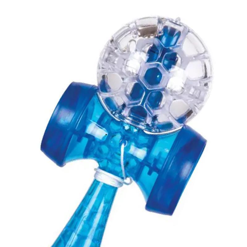 7個の高輝度LED搭載できらびやかに光る けん玉 【ダンカン トーチ