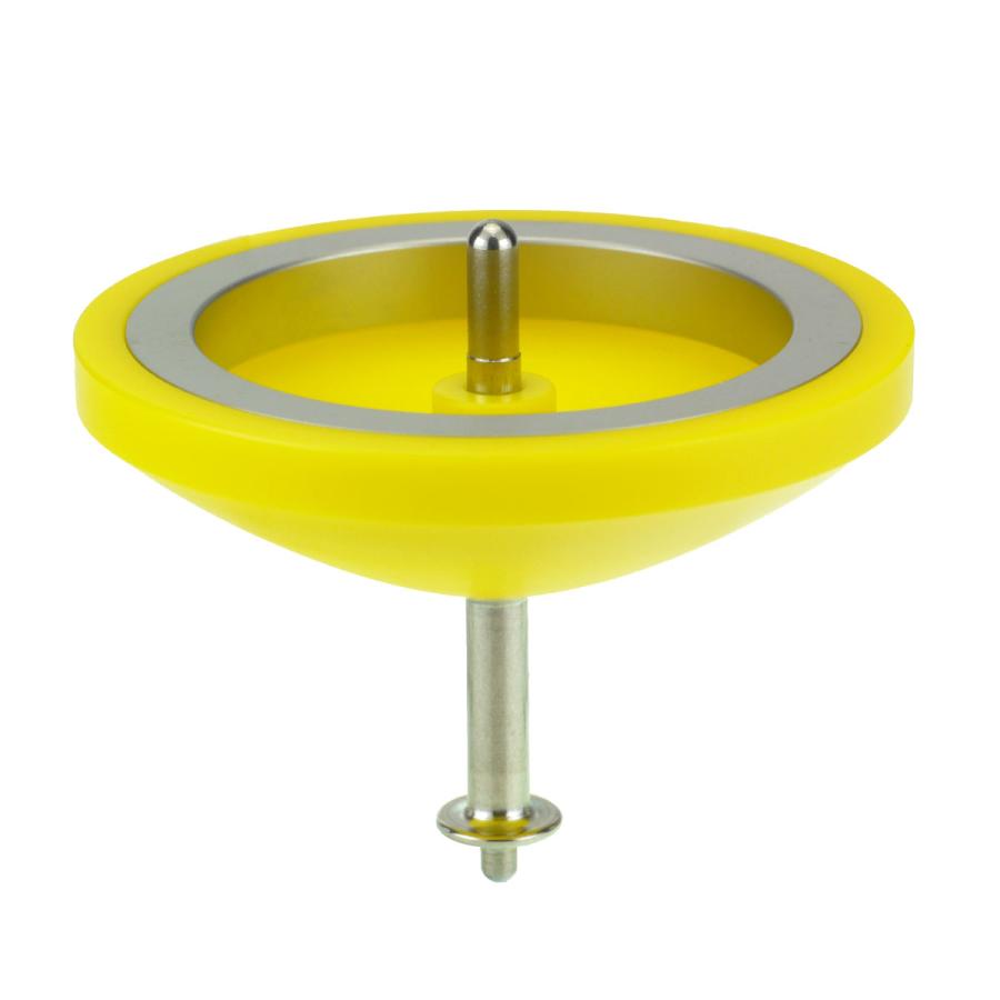 高性能で大型な投げごま ツルを小型化し、初心者でも触れるモデルに