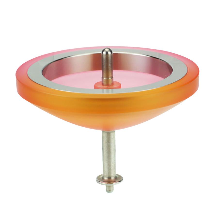 高性能で大型な投げごま ツルを小型化し、初心者でも触れるモデルに