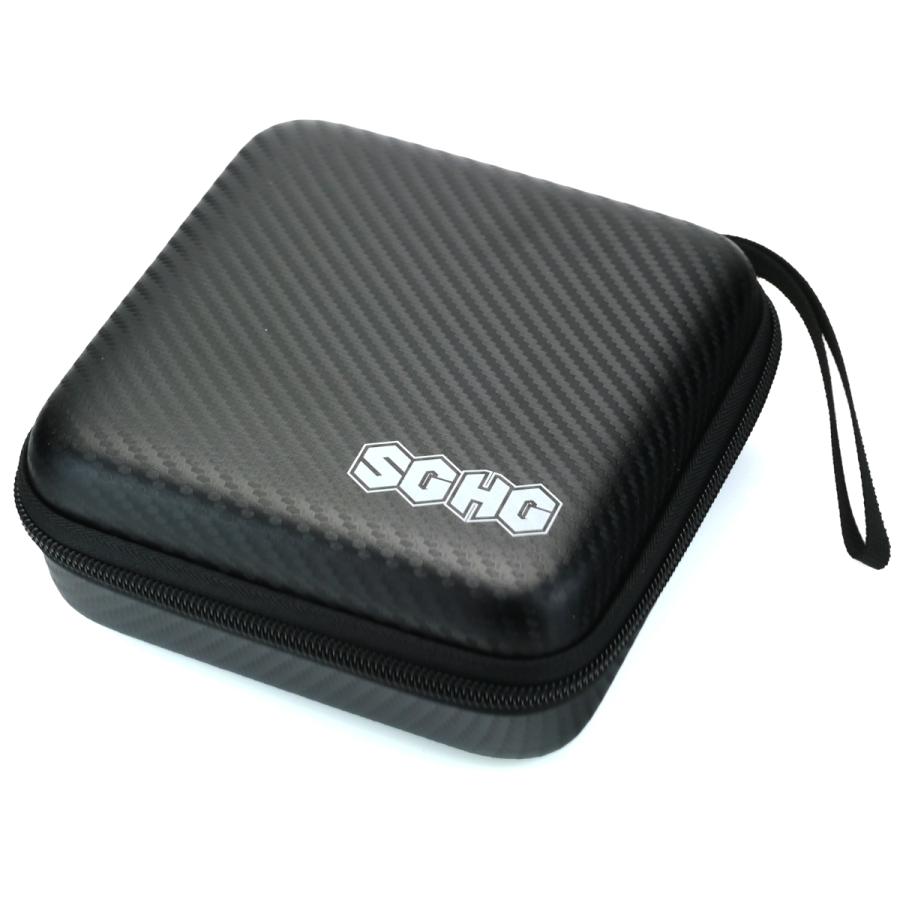 ヨーヨーやこまを4個収納できるスピンギアオリジナルのケース SGHG