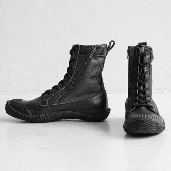 M【SPINGLE MOVE】ハイカットスニーカー　スエード　ブラック スピングルムーブ ハイカット SPINGLE MOVE SPM-442 ［ブラック