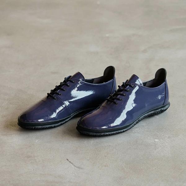 極美品【SPINGLE MOVE スピングルムーブ】レザースニーカー 紺 L SPINGLE（スピングル） SPINGLE MOVE (スピングルムーヴ) SPM-1802