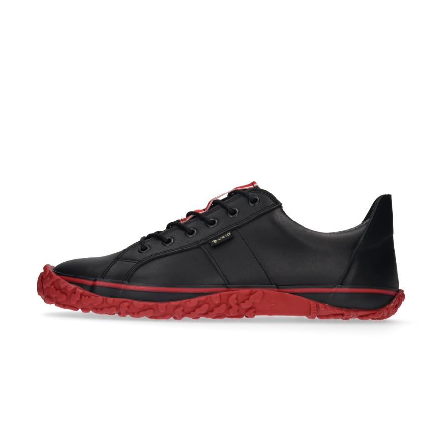 SPINGLE (スピングル) SP-1651 Black/Red ブラック/レッド メンズ レディース スニーカー レザースニーカー カンガルーレザー 日本製 広島の画像