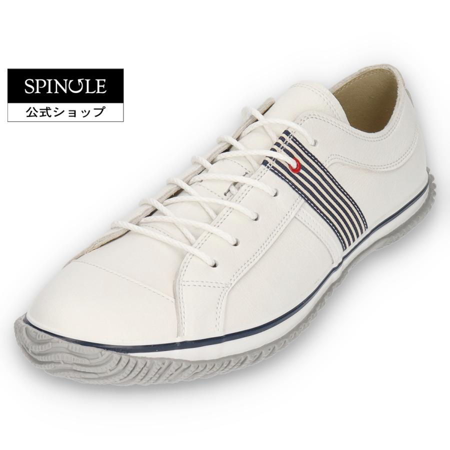SPINGLE（スピングル） SP-168 White/Navy ホワイト/ネイビー メンズ